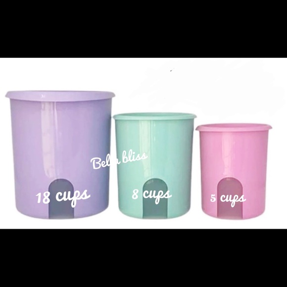 Tupperware one touch canisters New !!! - Picture 4 of 4